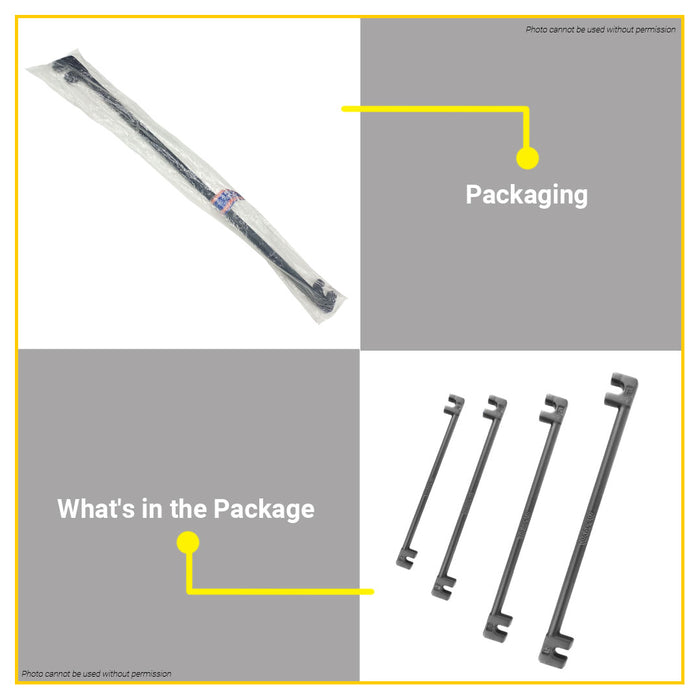 BUILDMATE Wadfow Cardbon Steel Metal Bending Bar Rod Tool 300mm - 600mm Drop Forged SOLD PER PIECE - WHT