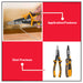 INGCO 6 in 1 Multi-Function Long Nose Pliers HMFLNP28200 IHT