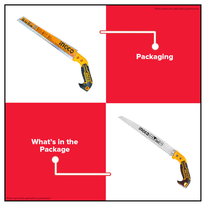 INGCO Straight Pruning Saw 12" 300mm HPS30028C •BUILDMATE• IHT