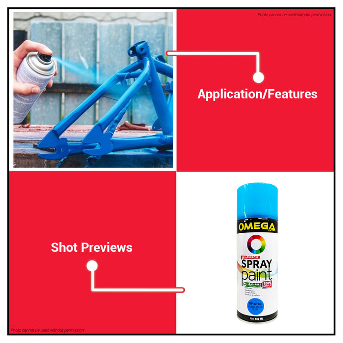 BUILDMATE Weber / Bosny Auto Spray Paint 400ml Fast Drying Pure Acrylic Color Sprayer Paint Automotive Finishes SOLD PER PIECE