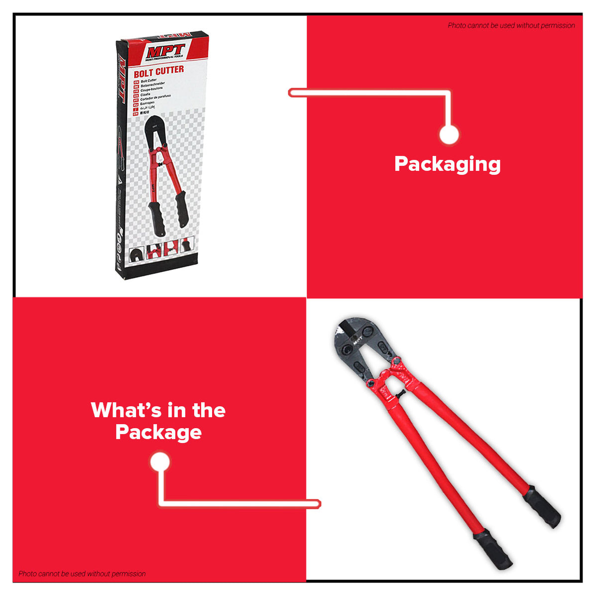 Buildmate x MPT Bolt Cutter 18