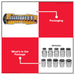 PowerHouse 10pcs 1/2" Drive Socket Nut Set for Car & Mechanical Use PH-SNS12-10SET PHHT