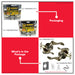 BUILDMATE x POWERHOUSE Pro Series Tubular Entrance Lever Lockset PH809ABET Antique Brass Finish US5 LEFT & RIGHT PHDH