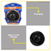 BUILDMATE Wadfow Line Spool Ø2.4mmx4.2mm Weed Eater Trimmer Head String Nylon Line Replacement for Gasoline Grass Trimmer WJC1424 - WHT