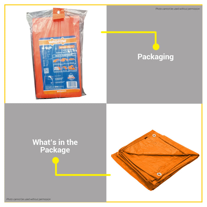 badawi tarp BUILDMATE Wadfow Tarp 8x8 Mesh Multi-Purpose Weatherproof Outdoor Camp — Buildmate