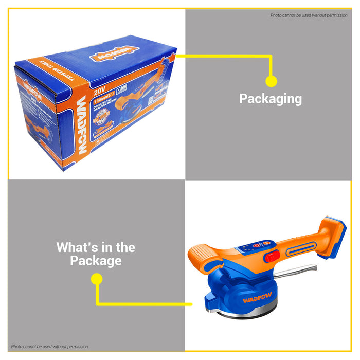 BUILDMATE Wadfow Cordless Tile Vibration Machine WTVM1D12 - WCPT