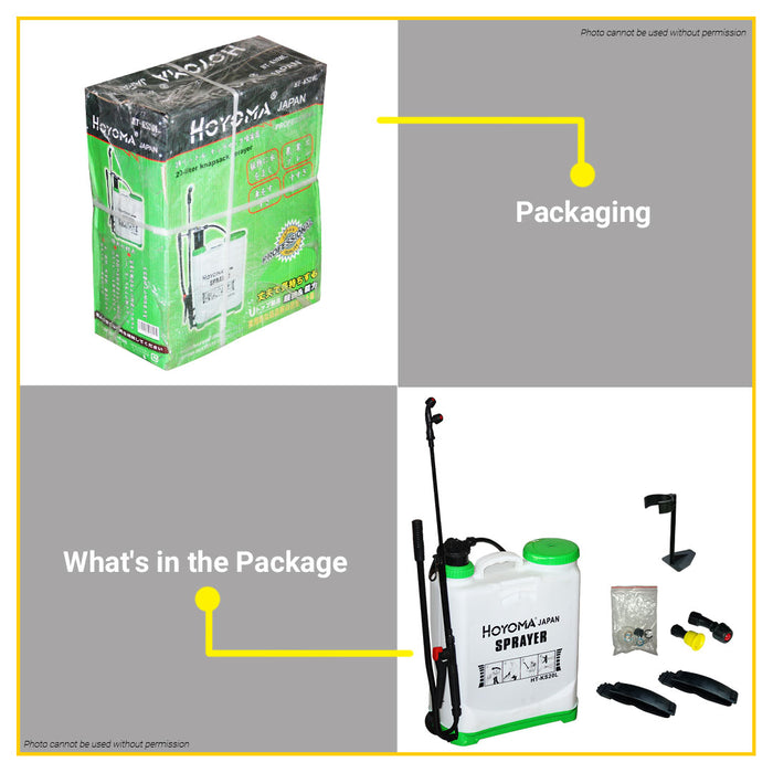 HOYOMA / ZEKOKI Knapsack PVC Sprayer 16L 20L •BUILDMATE•