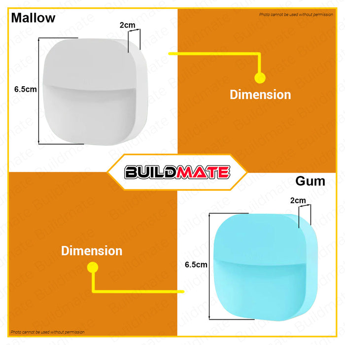 OMNI Square Automatic Sensor Led Night Light Dimmable Night Built-In Light Bedroom Light •BUILDMATE•