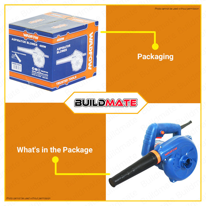 BUILDMATE Wadfow Aspirator Blower 400W / 600W Electric Air Blower Dust Cleaner Dust Collecting WPP