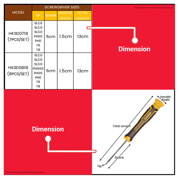 INGCO 8pcs/Set Precision Magnetic Screwdriver Set Cr-V Slotted Phillips Torx Mini Screw Drivers Repair Tool Kit For Phone Watch Laptop & Eyeglasses - IHT