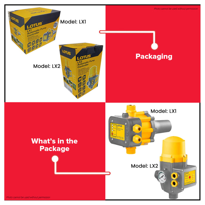 Lotus Auto Pump Controller LX1 | LX2 LPUMP