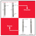 MPT Point | Flat Hex Chisel SOLD PER PIECE 17*280mm ACC
