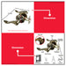 BUILDMATE x POWERHOUSE Pro Series Tubular Entrance Lever Lockset PH809ABET Antique Brass Finish US5 LEFT & RIGHT PHDH