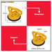 Lotus 25kg - 75kg Glass / Tile Suction Cup LHT
