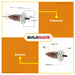INGCO Rotor Replacement Part Spare Part for Rotary Hammer Rotor Power Tool Repair Electric Hammer Spare Parts RH16008-SP-89 •BUILDMATE• ISP