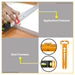 BUILDMATE Ingco 600mm Aluminum Measure Mate Ruler with 2 Vials & Strong Triangular Profile HSR36003 - IHT