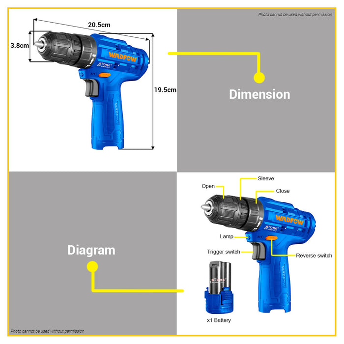 Blaupunkt cordless drill 10.8 v cheap
