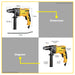 BUILDMATE Powerhouse 1200W Impact Drill With Hammering & Drilling Function 16mm Electric Percussion Hammer Rotary Drill PH-IMPACT16MM-HD - PHPT