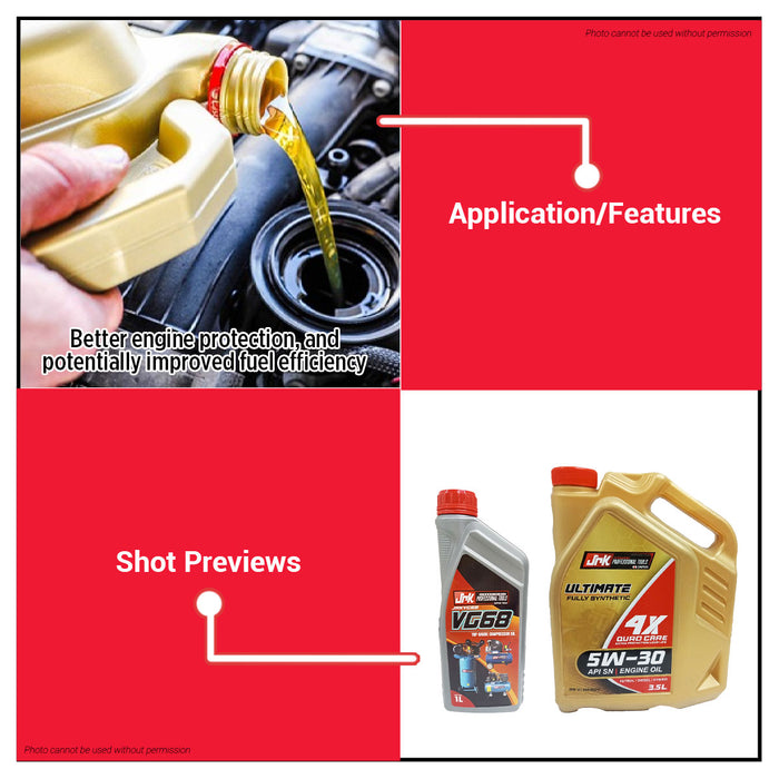 JRK Ultimate Fully Synthetic Engine Oil JRKUFSEO-5W30