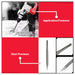 MPT SDS Plus Pointed Chisel 14*250mm MJ06001-14250 ACC • MOST PROFESSIONAL TOOLS •