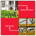 PowerHouse Bare Unit Cordless Sharp Cut Hedge Trimmer 20V  Charger and Battery not included PH-20V-WLPROSHARPHEDGE-TRIM-BU PHPT