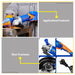 BUILDMATE Wadfow Electric Angle Grinder 1800W / 2000W Polishing & Grinding Machine Rotary Disc Power Tools - WPT
