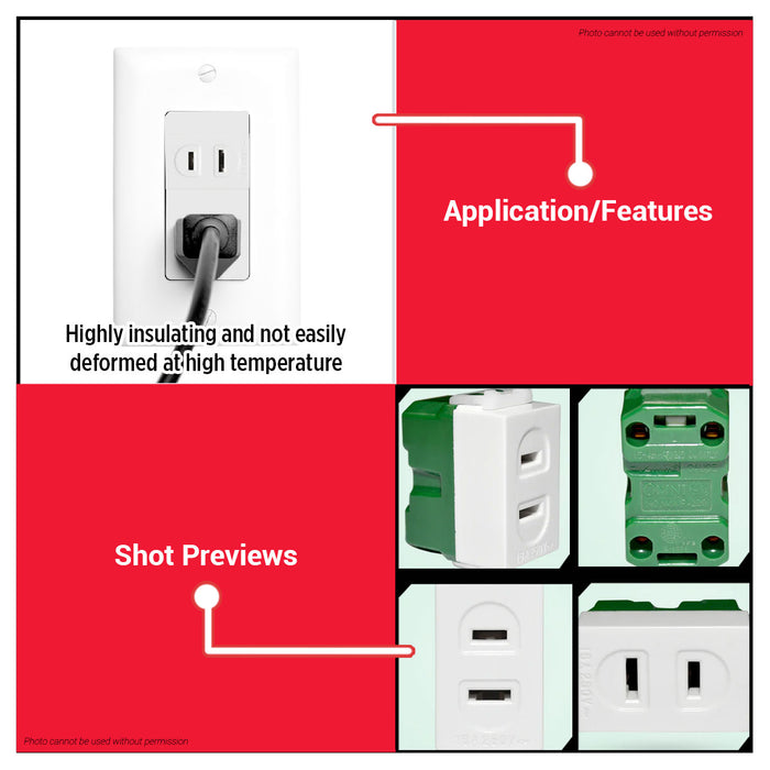 OMNI Regular Convenience Outlet 16A WWR-200 250V •BUILDMATE•
