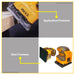 BUILDMATE Ingco Lithium-Ion Cordless Sheet Sander 20V Rechargeable Handheld Finishing Palm Wood Sanding Machine - ICPT