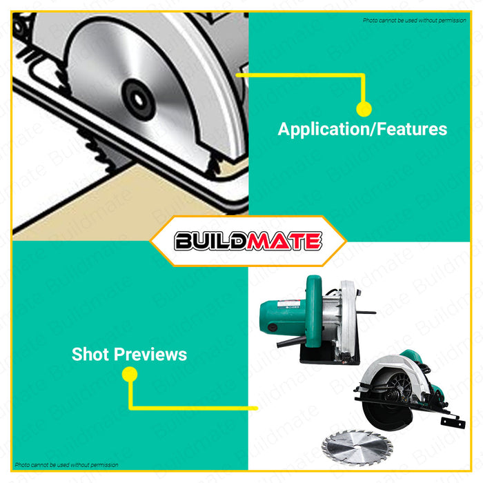 MAILTANK Circular Saw 7" Inch 900W with 185mm Blade for Wood Cutting Power Saws Cutting Saw Heavy Duty Electric Saw Power Tools SH209 •BUILDMATE•