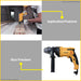 BUILDMATE Powerhouse 1200W Impact Drill With Hammering & Drilling Function 16mm Electric Percussion Hammer Rotary Drill PH-IMPACT16MM-HD - PHPT