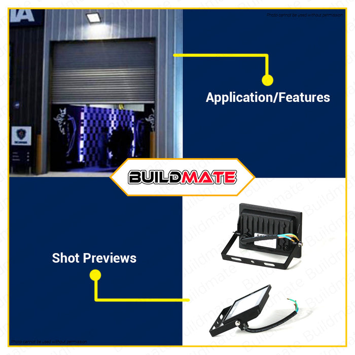BUILDMATE Ecolum LED Driver On Board Floodlight (DOB) 20W / 30W / 50W Outdoor Security Solar Street LED Light SOLD PER PIECE