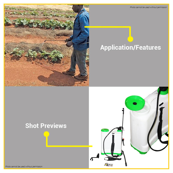 HOYOMA / ZEKOKI Knapsack PVC Sprayer 16L 20L •BUILDMATE•