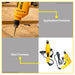 BUILDMATE Ingco 450W Electric Drill 6.5MM with Variable Speed Control Rotary Drilling Power Tools ED45658 - IPT
