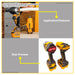 BUILDMATE Ingco 2pcs Cordless Combo Kit 20V Lithium-Ion 300/550°C Heat Gun with 850N.m Brushless Impact Wrench Power Tool Set COSLI240489 - ICPT