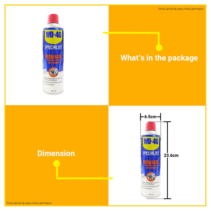 WD-40 Specialist Degreaser 450ML Water Base •BUILDMATE•