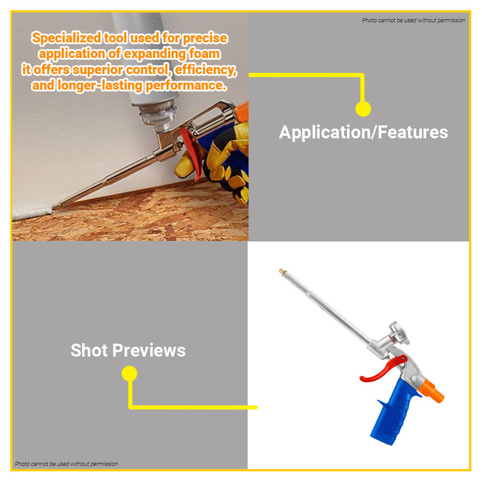 BUILDMATE Wadfow 320mm Carwash Foam Gun Car Cleaning Washing Snow Foamer Lance Car Water Soap Shampoo Sprayer WFPQ1304 - WHT