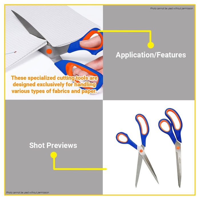 BUILDMATE Wadfow 11" Scissors WSX1604 - WHT