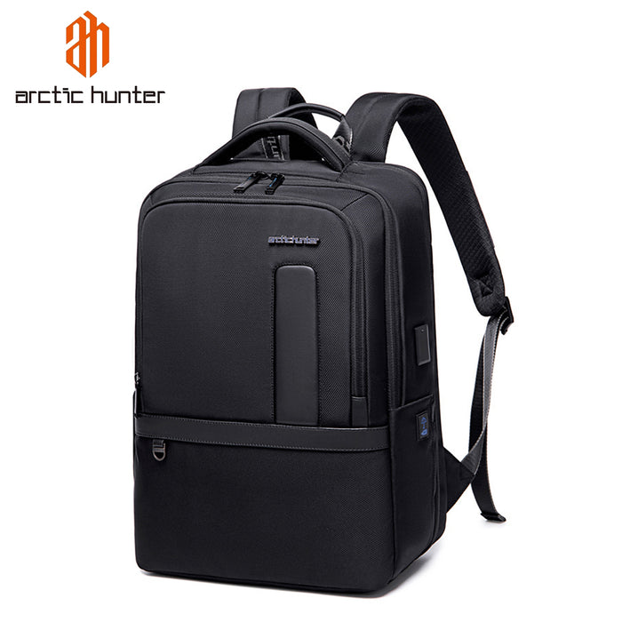 Arctic Hunter High-end Business Backpack | Can Expand Large-Capacity | Business Travel Computer Bag | Waterproof | Multi-functional -B00477 -BUILDMATE-