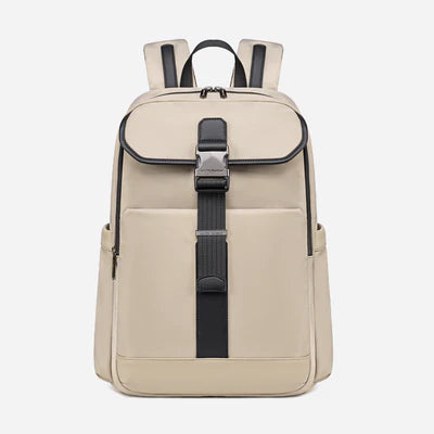 Arctic Hunter B00812 Laptop Backpack 15.6″ Beige & Black | 15L Travel & Office Bag