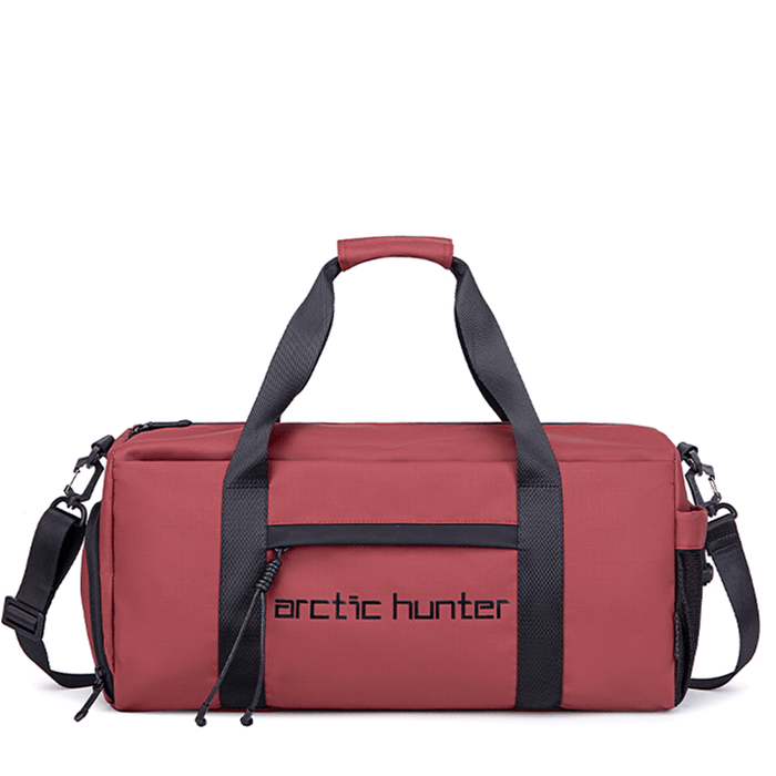 Arctic Hunter Gym / Duffel Bag | Water-Repellent Travel & Workout Bag | 25L Capacity – LX00537 Series -BUILDMATE-