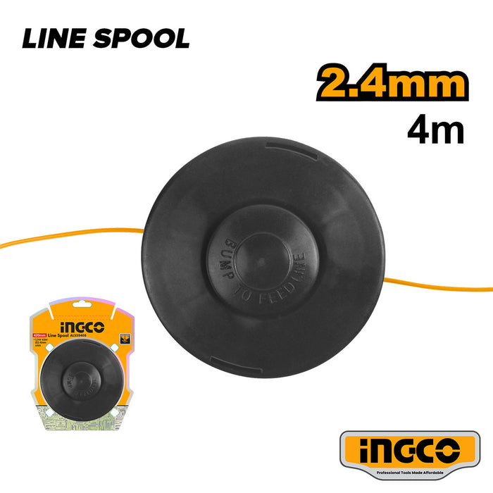 BUILDMATE Ingco Line Spool 460mm / 420mm String Trimmer Strimmer Replacement Spool & Line for Gasoline Grass Trimmer - IHT