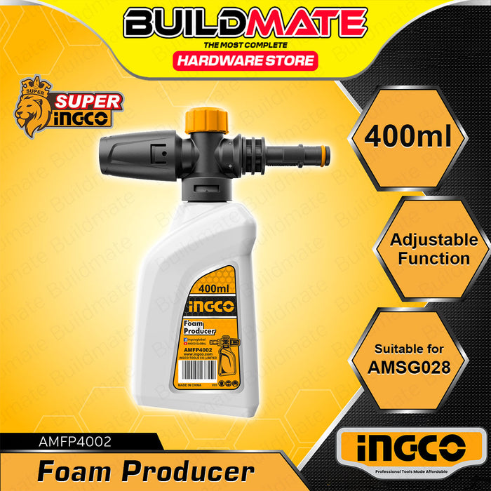 BUILDMATE Ingco 45° Angle Nozzle with 590mm Length / Foam Producer 400ml Cleaning Tools for High Pressure Washer SOLD PER PIECE - IHT