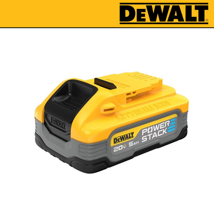 BUILDMATE x DEWALT 20V Max 5Ah Battery | Li-Ion Pack w/ Fuel Gauge, Durable Overmold Design DCBP520-B1