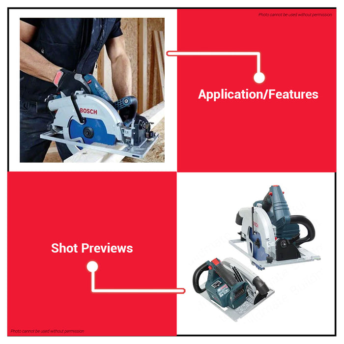 BOSCH Professional Li-Ion Lithium Ion Cordless Circular Saw GKS18V-68 GC 06016B5100 BLC