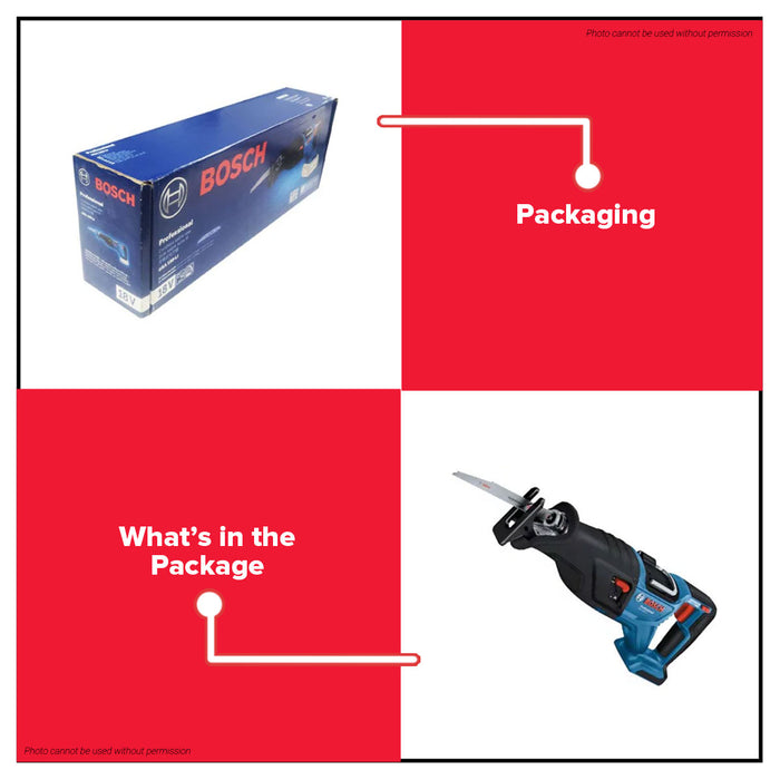 BUILDMATE Bosch Cordless 18V Reciprocating Saw Wood Metal Cutting SOLO GSA 185-LI 06016C00L0 • BPT