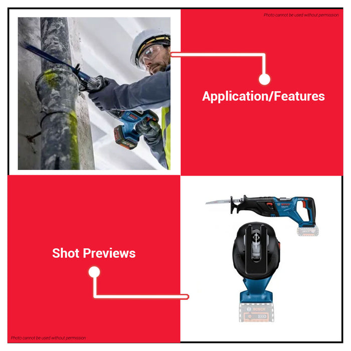 BUILDMATE Bosch Cordless 18V Reciprocating Saw Wood Metal Cutting SOLO GSA 185-LI 06016C00L0 • BPT