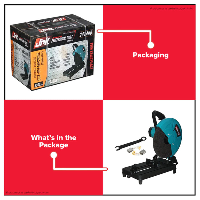 Buildmate x JRK Chop Saw Cut Off Machine 14" 2300W 2414ND 100% ORIGINAL / AUTHENTIC •BUILDMATE•