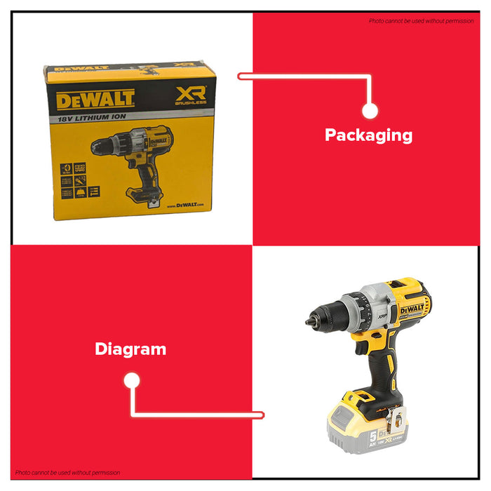 Buildmate x DEWALT SOLO 20V XR Max Brushless Cordless Drill/Driver 13MM 3-Speed 90Nm DCD991N-KR