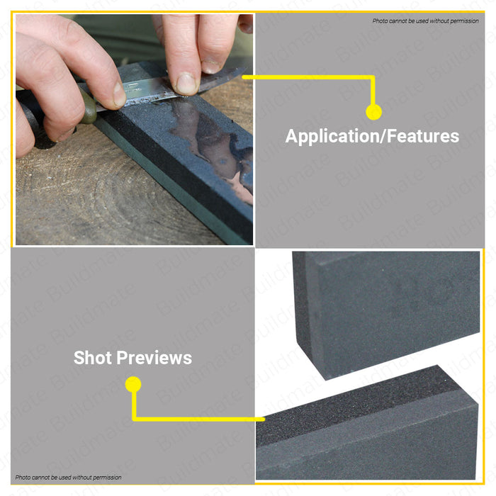 BUILDMATE Hoyoma Sharpening Stone 150mm / 200mm All-in-One Coarse Grinding Finely Ground Knife Whetstone Sharpener Tools - - HYMHT