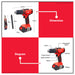 MPT 21V Li-Ion Cordless Impact Drill And Tools Set (2pcs 2.0 MAH Battery Included) MPCID2133.K01 CL • MOST PROFESSIONAL TOOLS •